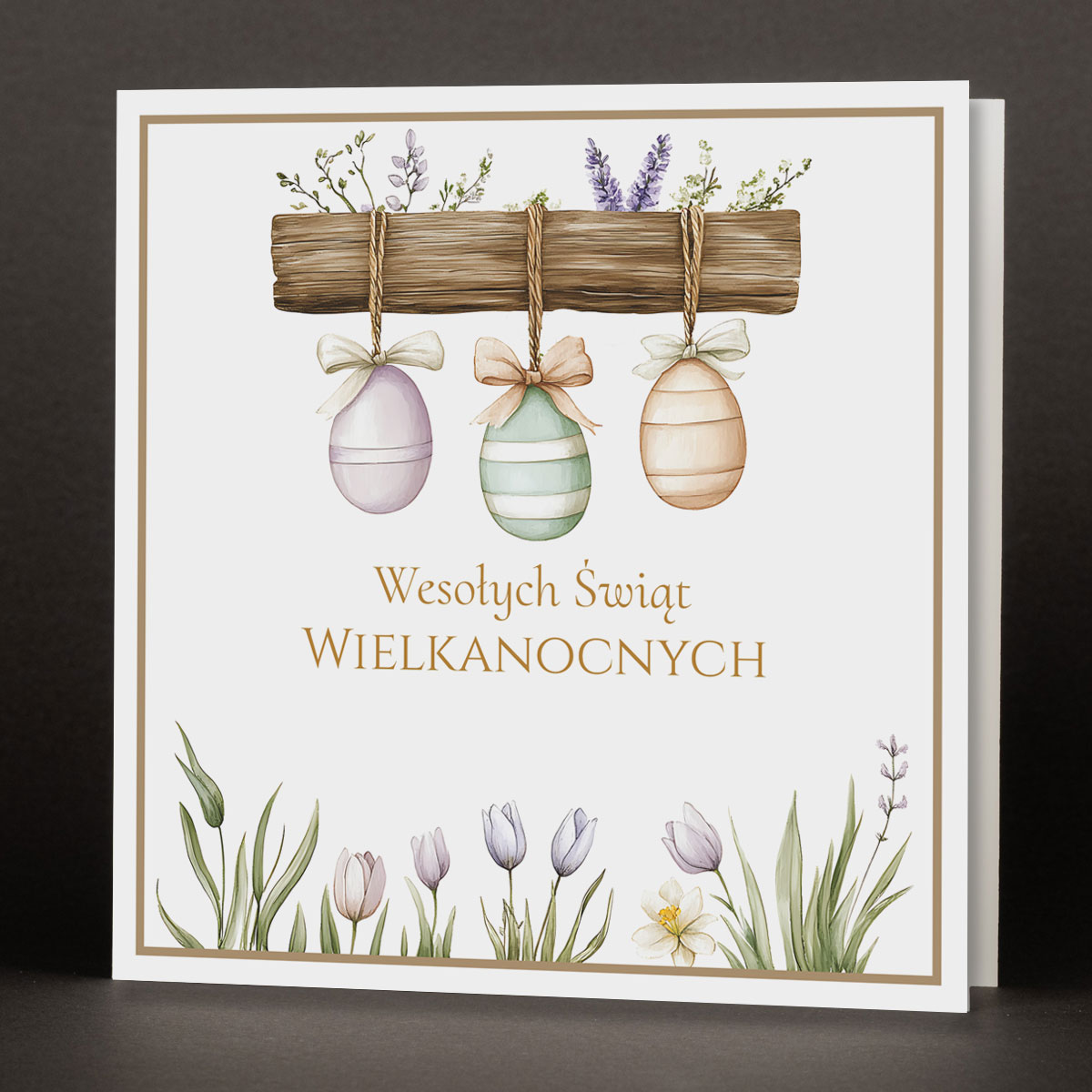 Personalizowana kartka wielkanocna – kolekcja klasyczna